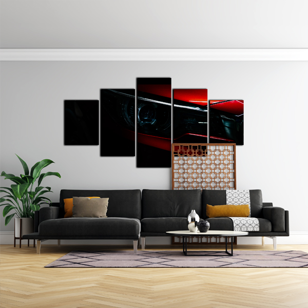 Head Light Split Canvas
