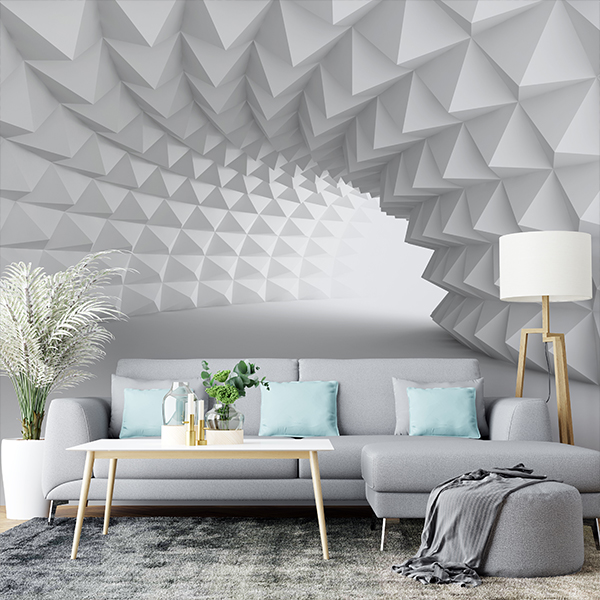 3D Tunnel Wallpaper