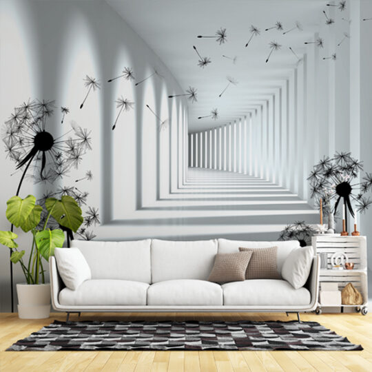 3D Tunnel Wallpaper