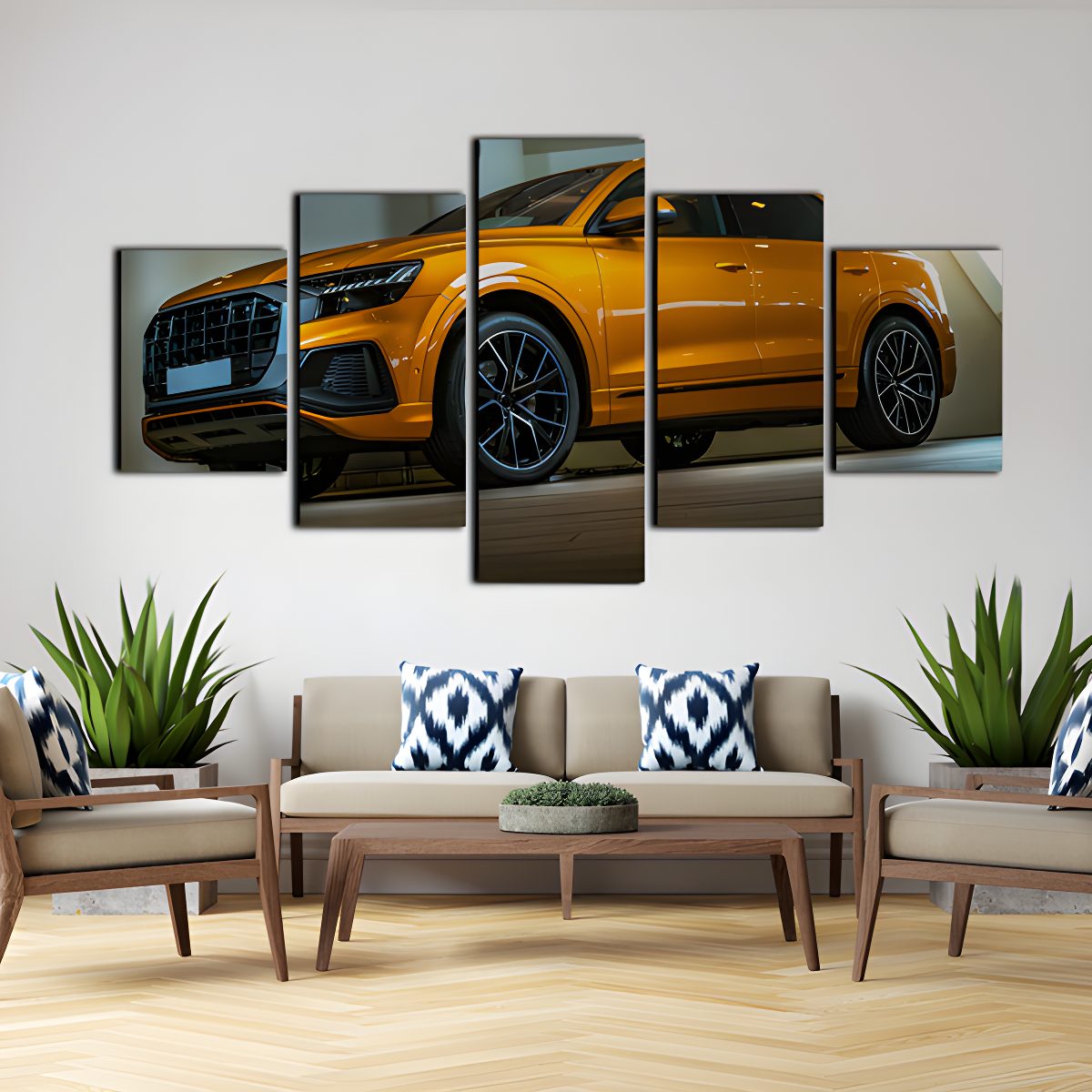 Split canvas cars sport
